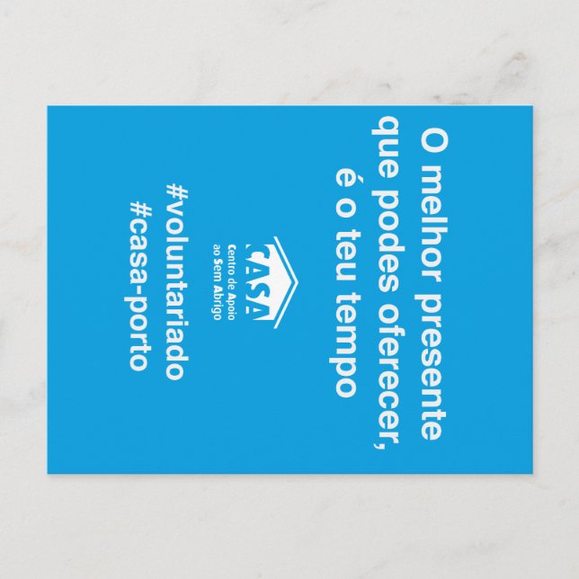 Postal - O melhor presente Postcard (Front)