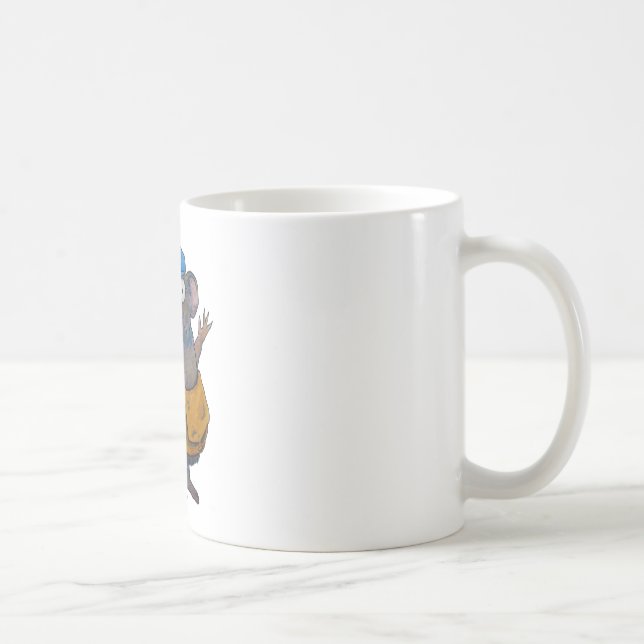 Postal Post Mail Carrier Postman Thank You Mouse Coffee Mug (Right)