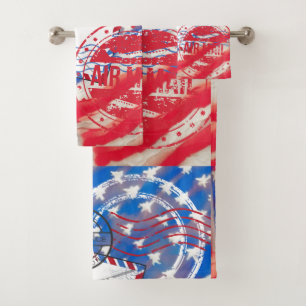 Postal Service Bath Towel Set