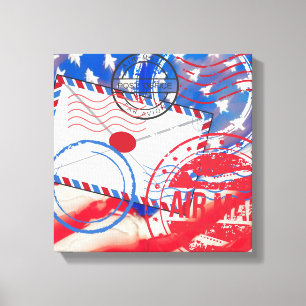 Postal Service Canvas Print