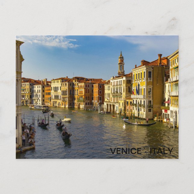 Postal Venecia Italia Postcard (Front)