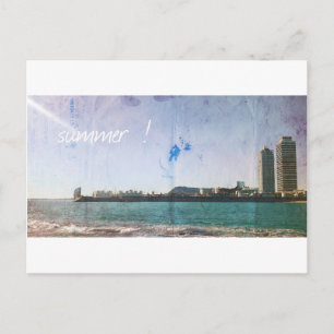 Postal vintage de Barcelona Postcard