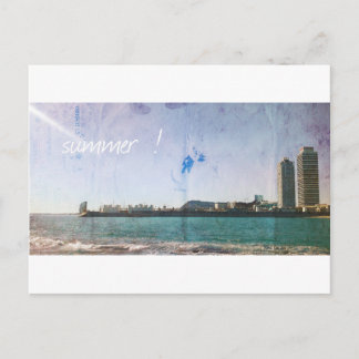 Postal vintage de Barcelona Postcard