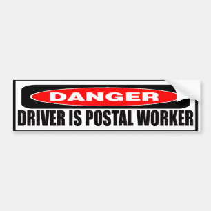 Postal Worker Bumper Sticker
