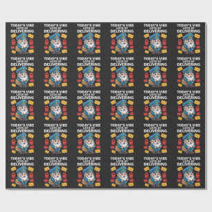 Postal Worker Gnomes Mail Wrapping Paper