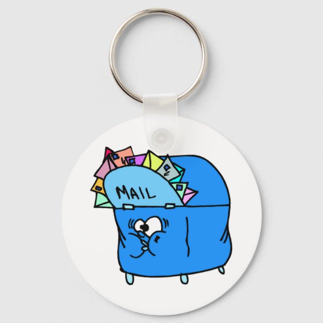 Postal Worker Keychain (Front)