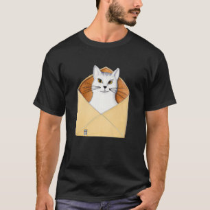 Postal worker kitten mailman cat T-Shirt