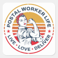 Postal Worker Life Gag Post Office Coworker