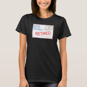 Postal Worker Retirement Postman Retired Mailman T-Shirt