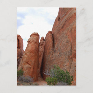Postale Aiguilles, Parc national des Arches, Utah, Carte p