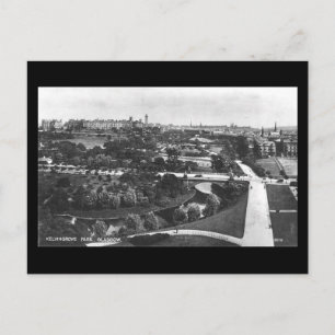 Postale Ancienne carte postale, Glasgow, Kelvingrove Park