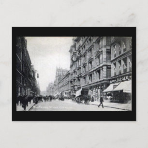 Postale Ancienne carte postale, Glasgow, rue Buchanan