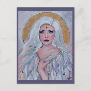Postale Art Angel par Renee Lavoie Carte de remerciements