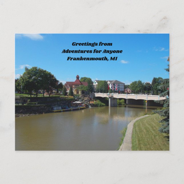 Postale Aventures pour n'importe qui Frankenmouth, carte p (Devant)