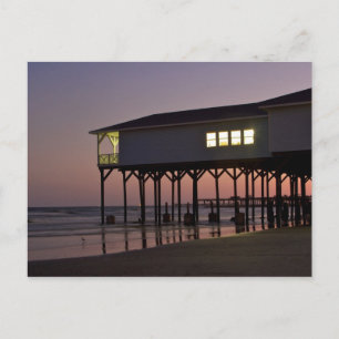 Postale Beach House Galveston 2013 Calendrier Carte postal