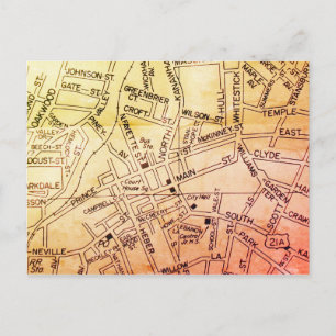 Postale Beckley, carte Vintage du WV