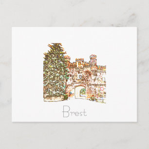 Postale Biélorussie Беларусь Brest Брэст Brest Carte posta