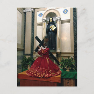 Postale Black Nazarene, Greenwich Village Church, Carte po