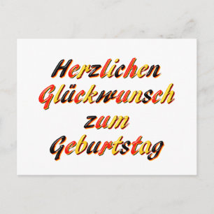 Postale Bonne carte d'anniversaire