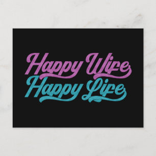 Postale Bonne femme Bonne vie Fête des mères   Carte posta