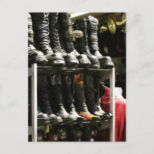 Postale Boots Galore à Camden Markets, Londres Carte posta