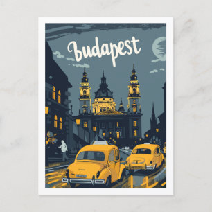 Postale Budapest Hongrie Célèbre Place de Voyage Carte pos