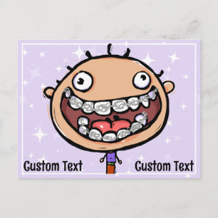 Postale Bureau orthodontique Nouvelle carte de bienvenue p