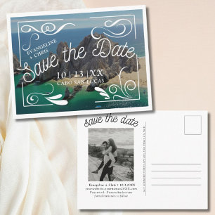 Postale Cabo San Lucas Mariage Enregistrer la date Carte p