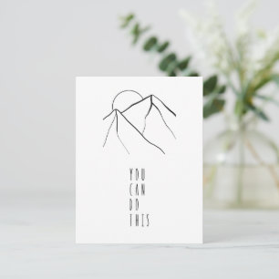 Postale Carte (10,8 x 14,2 cm) - You Can Do This