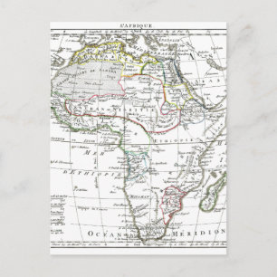 Postale Carte 1806 - L'Afrique