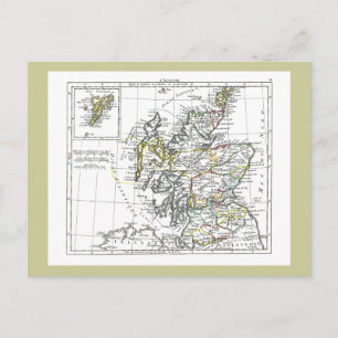 Postale Carte 1806 - L'Ecosse