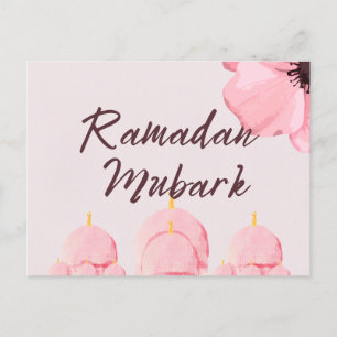 Postale Carte à écorce Pinky Ramadan