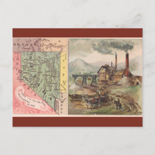 Postale Carte ancienne du Nevada