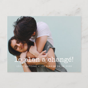 Postale Carte Annonce Mariage ou annulé
