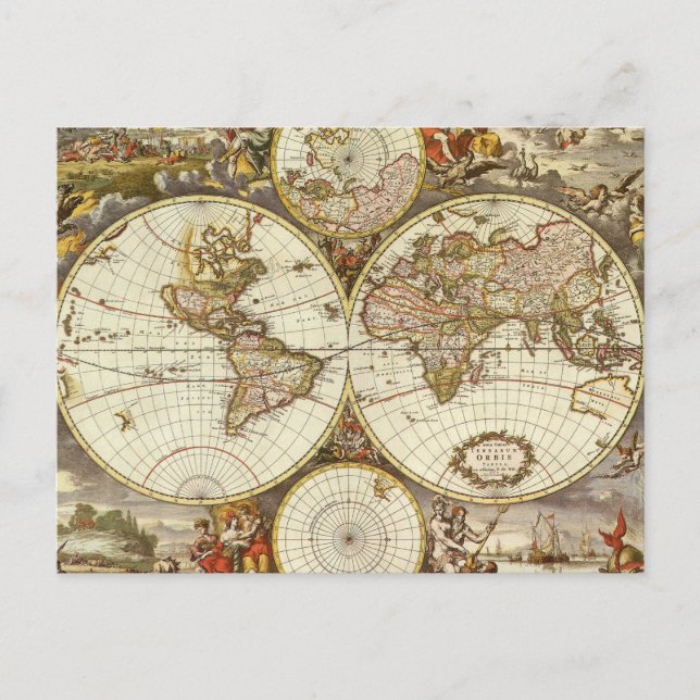 Postale Carte antique (Devant)