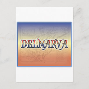 Postale Carte antique DelMarVa