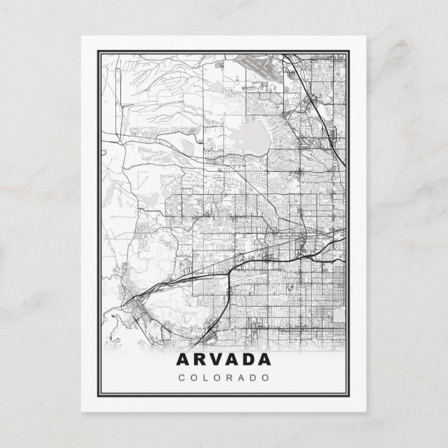Postale Carte Arvada (Devant)