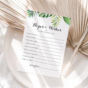 Postale Carte Baby shower de destination