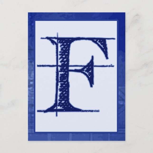 Postale Carte Bannière type "F" (Devant)