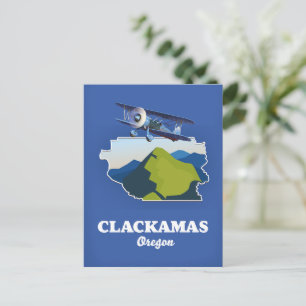 Postale Carte Clackamas Oregon USA
