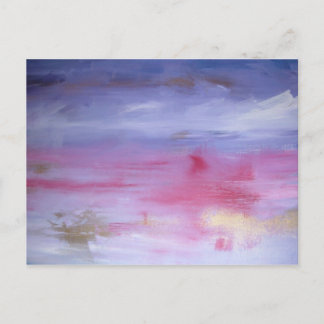 Postale Carte Cloud rose