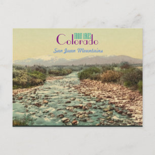 Postale Carte Colorado