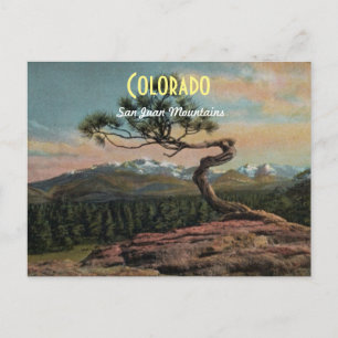 Postale Carte Colorado