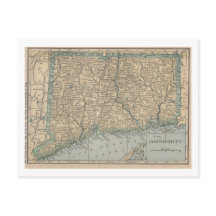 Carte Connecticut