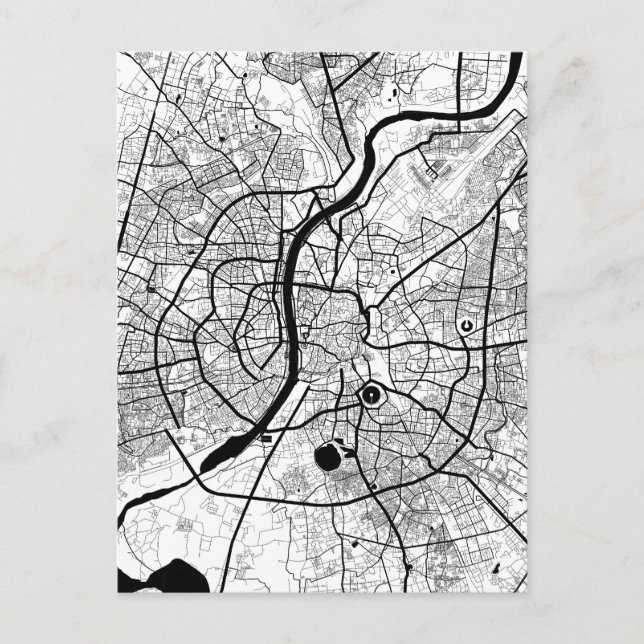 Postale Carte d'Ahmedabad Gujarat (Devant)