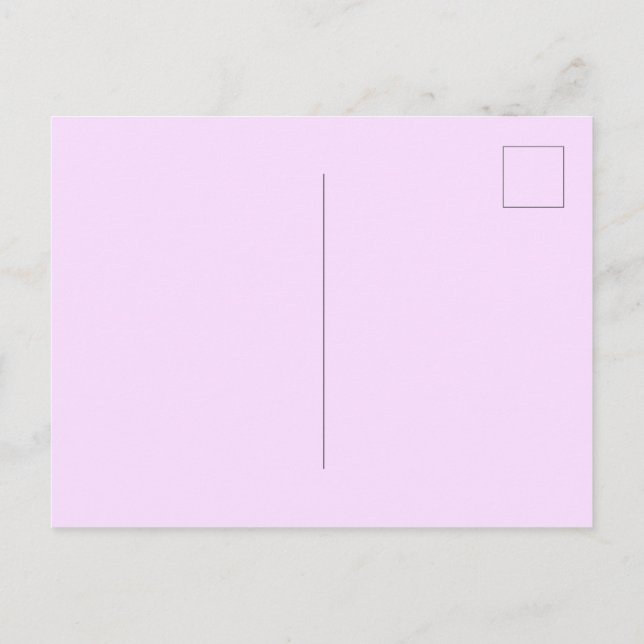 Postale Carte d'anniversaire (Dos)