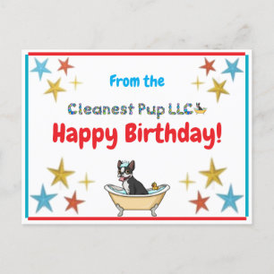 Postale Carte d'anniversaire