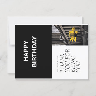 Postale Carte d'anniversaire
