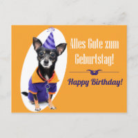 Carte d'anniversaire allemande