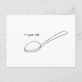 Postale carte d'anniversaire amusante